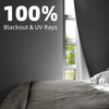 Portable Blackout Curtains 120"×60", Strong Hook and Loop Tape Strips