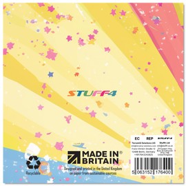 Stuff4 6th Birthday Card Girl - Cool Unicorn Sunglasses - Birthday Cards Kids 6 Year Girl Daughter Niece Granddaughter Sister 145mm Sixth Birthday Greeting Cards