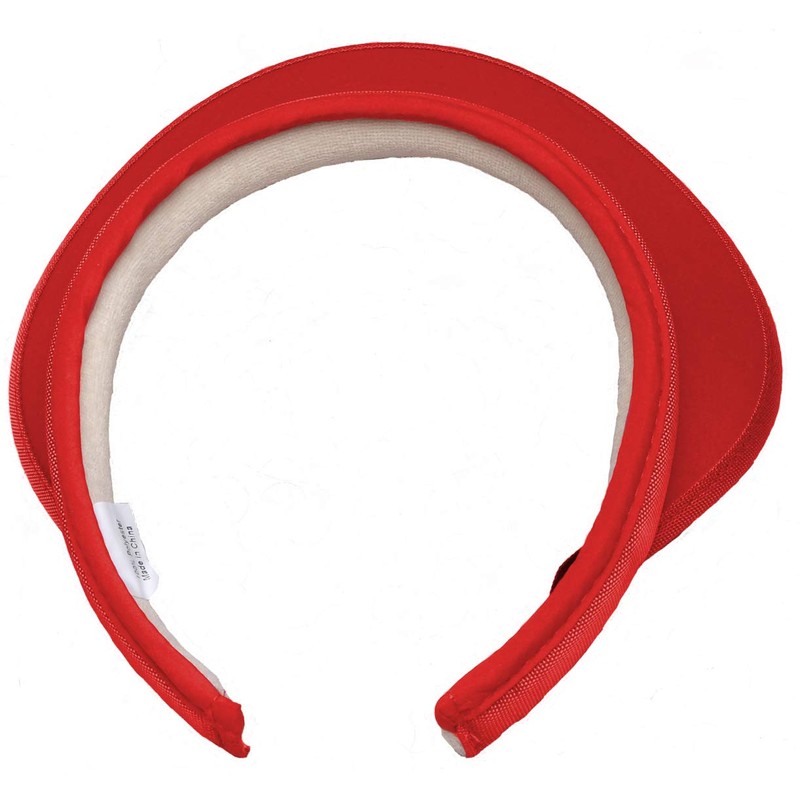 Glove It Women's Solid Visor - red