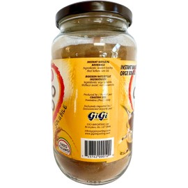 Crastan 1870 Instant Barley Coffee Substitute 7.05 oz. (200g) Roasted Ground Barley - Orzo Pupo Jar - Grain Coffee Substitute - Orzo, Mugicha, Boricha, Damaicha, Cevada - Orzo Solubile from Italy - Barley Tea Beverage - Bundle with Spoon by Florence Foods