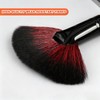 Avavani Model Cleaning Brush, Soft Bristle Fan Brush for Hobby