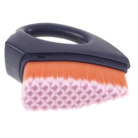 VICASKY Dual Color Foundation Brush Cover Portable Makeup Brush for Women Short Bristles for Smooth Application for Travel and Everyday Use