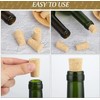 10 Pcs Brown Cork for Bottles Stoppers, Tapered Corks Stoppers