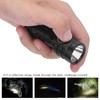 Rechargeable Flashlights Long Illuminating Distance 5 Level Adjustable DualSwitch USB