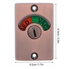 Partition Door Lock with Handle Public Toilet Restroom Bolt Lock