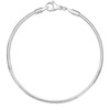 Charm Bracelet 925 Sterling Silver Bracelets for Women 2mm Dainty