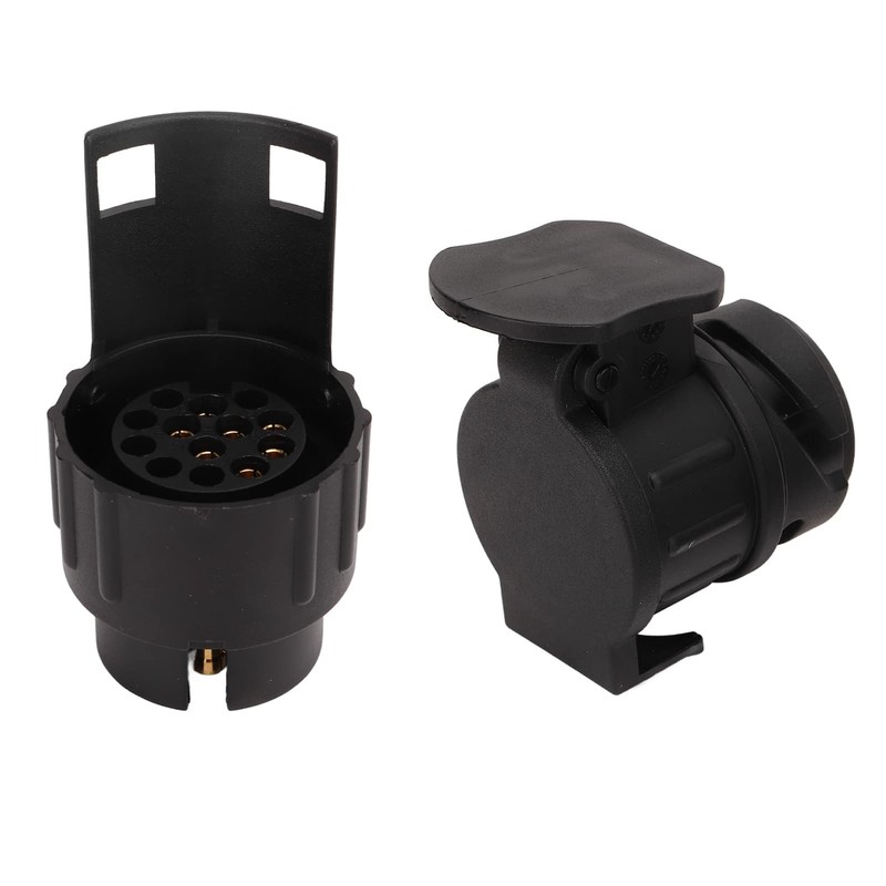 aqxreight Trailer Socket Adapter, 7-Pin to 13-Pin and 13-Pin to