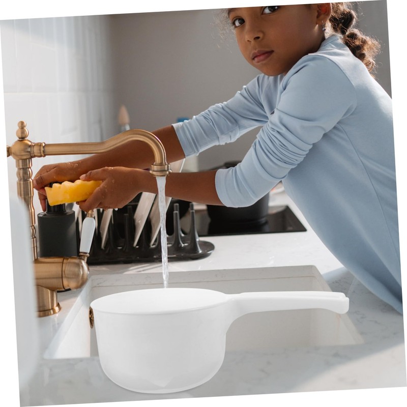 Mobestech 3Pcs Household Water Dippers Ergonomic Multi Function Water Scoops