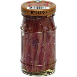 Bellino Fillet of Anchovy, 4.25-Ounce Glass Jars (Pack of 4)