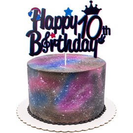 Decoración para tarta de feliz cumpleaños (10)