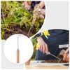 HiChuAng Weed Remover Tool Stainless Steel Patio Weeder Single Claw