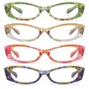 RaoOG 4 Pack Reading Glasses for Women Blue Light Blocking
