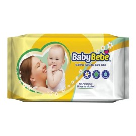 Toallitas Húmedas Baby Bebe 90 Unidades Humectantes
