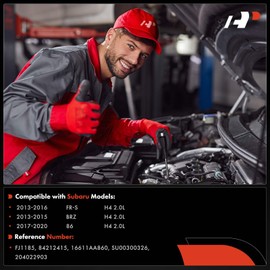 A-Premium Set of 4 Fuel Injectors Compatible with Scion FR-S FRS 2013-2016 & Subaru BRZ 2013-2015 & Toyota 86 2017-2020, 2.0L, Replace# SU00300326, 16611AA860