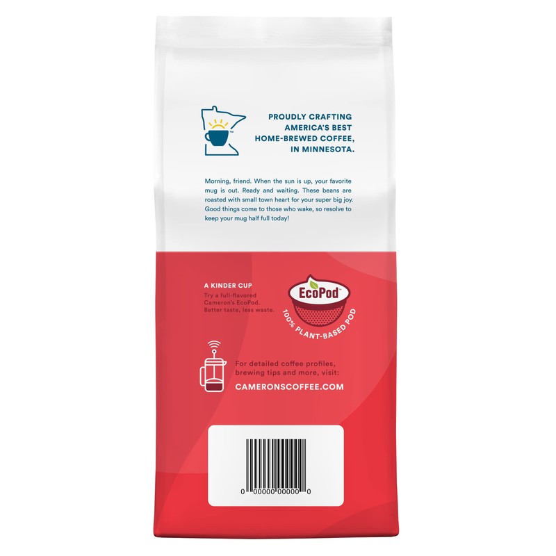 Cameron's Coffee Dark Chocolate Mocha Flavored Ground Coffee, Light Roast,