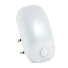 Electraline 58316 LED Night Light with On/Off Switch - White