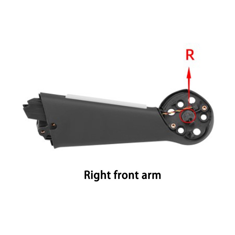 RC Drone Left/Right Front Arm Plastic Arm Replacement Repair Parts