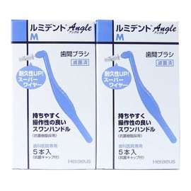 Kurza (Formerly Heleus) Luminent Tooth Brush, Angle Type, 5 Pieces, 2 (M)