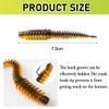 SURALIN Fishing Lure, Rubber Fish, Black Loach Professional Bait, Pike