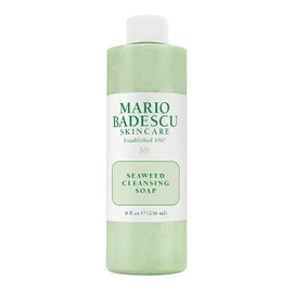 Mario Badescu Jabn limpiador de algas marinas para todo tipo de piel  Limpiador cremoso que exfolia suavemente  Formulado con granos de algas marinas 