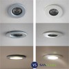 sanlumia 2 X LED Fire Rated Downlight Can GU10 Recessed