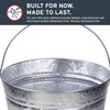 Behrens Hot-Dipped Galvanized Steel Utility Pail 4-1/4 Gallon
