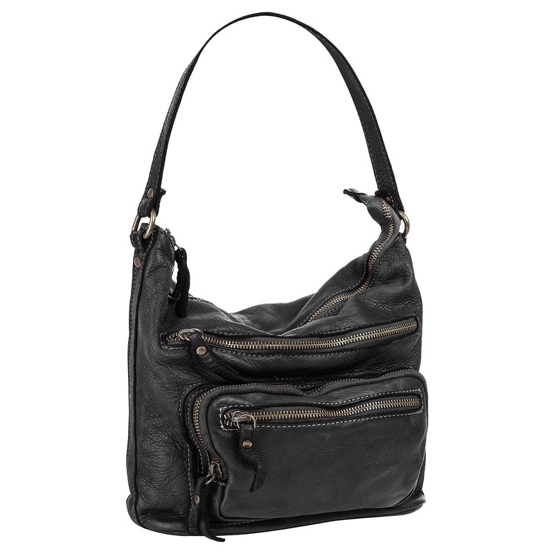Cluty 021134 Women's Real Leather Shopper | Made in Italy