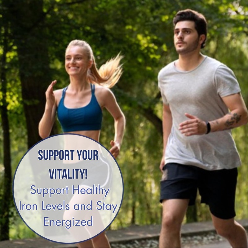 Dr. Aziz Absorb Iron Supplement - High Absorption Iron Support