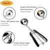 Cookie Scoop Set, 3Pcs Ice Cream Scoop, Cookie Scoops for