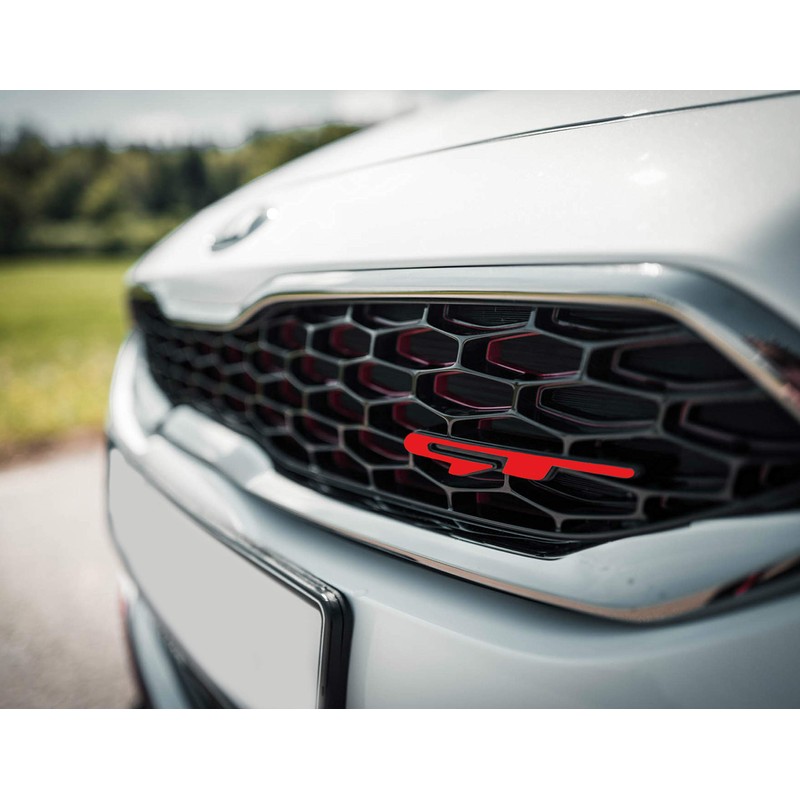 P056 GT Emblem Sticker, Skin, Decor, Cover, Set of 2,