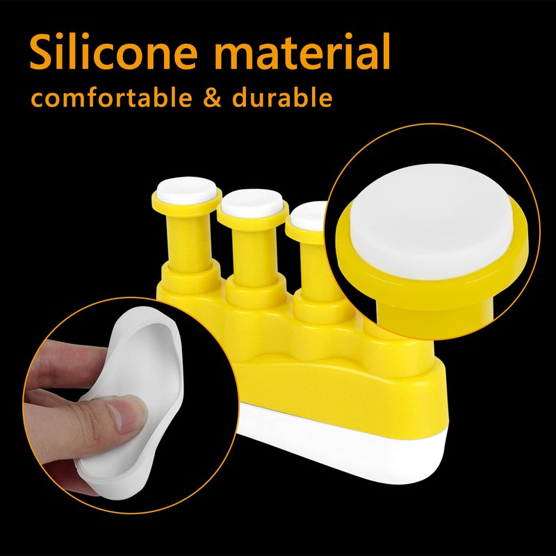 Musiin Finger Strengthener for Guitar Players Finger Resistance Training, Guitar