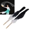 1 Pair Long Dance Fan Soft Beautiful Classical Dancing Fan