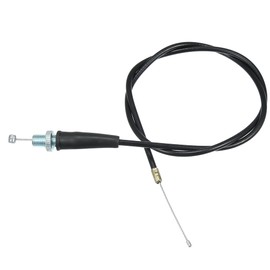 X AUTOHAUX Dirt Bike Throttle Cable 35.43" Gas Throttle Cable with Threaded Ends for SSR for Coolster 50cc 70cc 110cc 125cc Dirt Bike Black