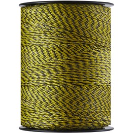 VEVOR Electric Fence Wire, 3366Ft 1026M Portable Polywire, 1/8" Diameter 6 Stainless Steel Strands for Reliable Conductivity and UV, Rust Resistance, Fencing Rope Line for Horse, Cattle, Livestock