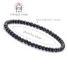 Unique Gems Subtle Gemstone Women's Bracelets Diameter 4 mm Chakra