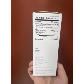 Ring A19 Smart LED Light Bulb Dimmable Neutral White 800 Lumens 5AT1S3 NIB