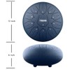 Yinama Steel Tongue Drum Percussion Instrument 11 Notes 12 inches