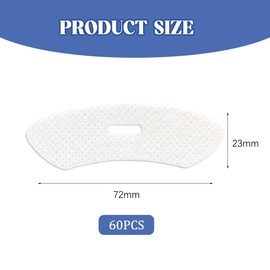 XFSRG 60 Stück Mund Zukleben Nachts Anti Schnarch Pflaster Mundpflaster Gegen Schnarchen Verhindern Mouthtape For Sleeping Mund Tape Schlafen Verwendung Im Schlaf(A)