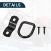 TUCKBOLD Car D-Ring Mounting Strap Rings 1/4 Inch Multi-Purpose Anchor