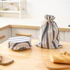 GobiSea Linen Bread Bag for Homemade Sourdough Bread with Proofing