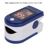 Fingertip Pulse Oximeter Monitor SPO2 Pulse Oxygen Saturation Meter for