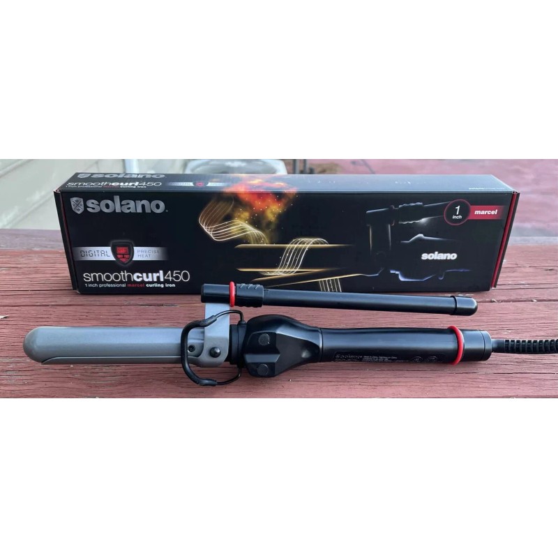 SOLANO New! Solano SmoothCurl 450 1“ Digital ￼Professional Curling Iron