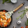 Spoon Rest for Cooking - 2pcs Wok Spatula Holder Silicone