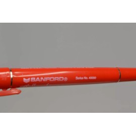 Sanford Lot of 10 Sanford Red Calligraphic Vintage Pen Calligraphy Markers 2.5mm