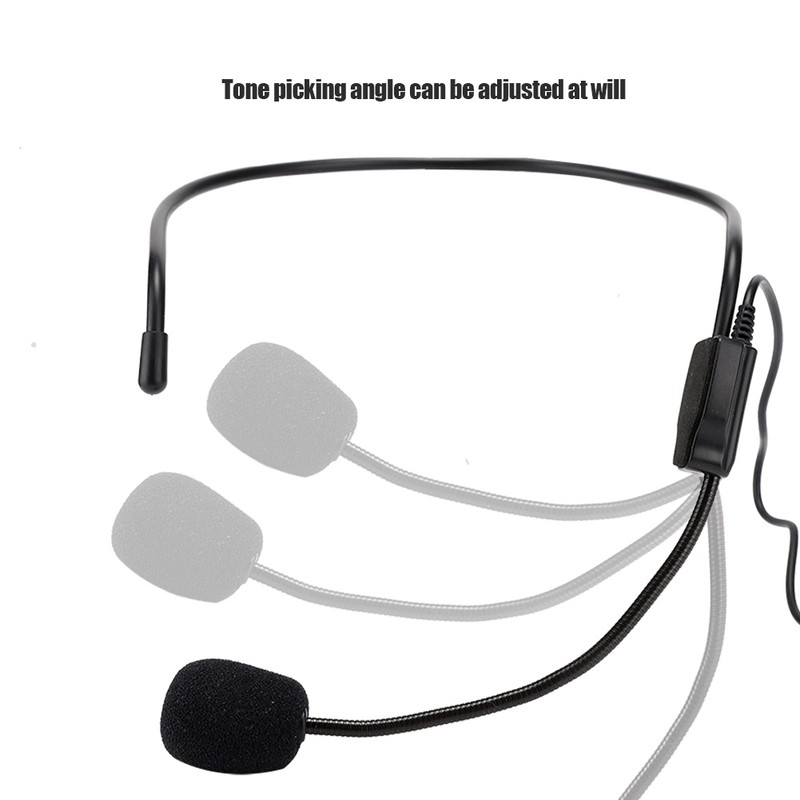 Mini XLR 3 Pins TA3F Plug Professional Wireless Head Wear