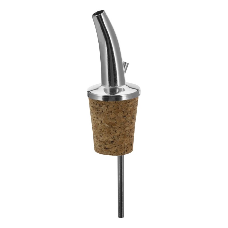 Westmark 4 spirits/oil pourers + 4 replacement corks, extra short,
