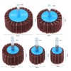 Pack of 5 Coarse Non-Woven Interleaf Flap Sanding Discs Pad