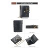 Cartera Rfid Regalo Bloqueo Con Cadena Antirrobo Para Hombre