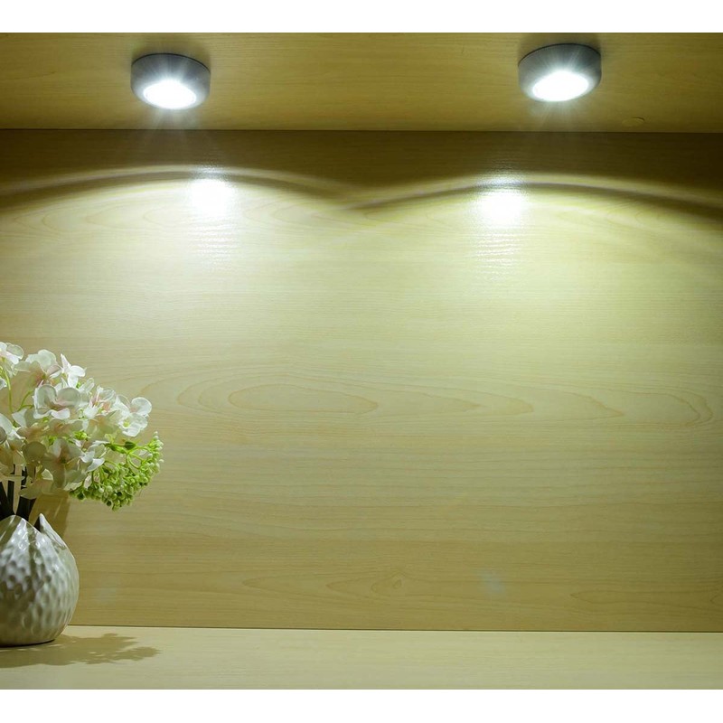 UMECORE Tap Light Push Lights, 7 Pack Small Under Cabinet