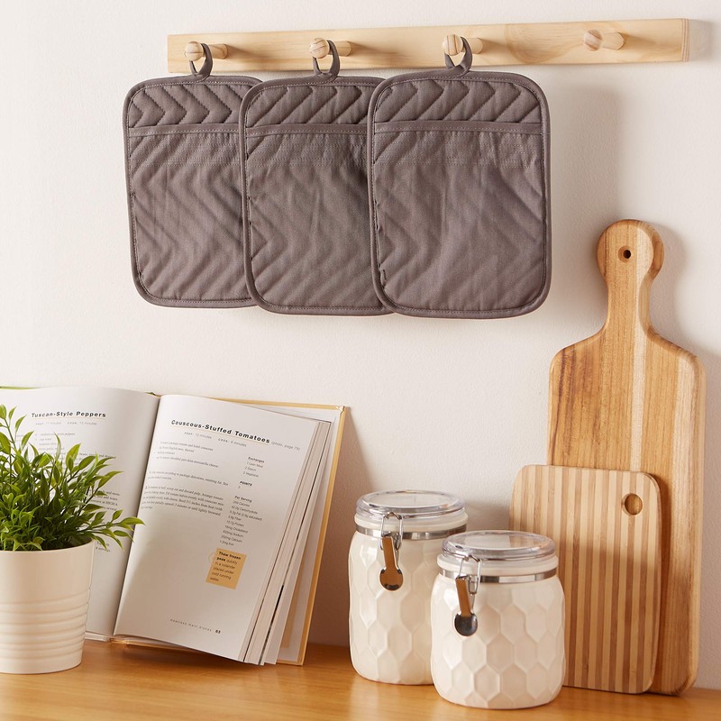 DII 100% Cotton, Machine Washable, Everyday Kitchen Basic, Heat Resistant,